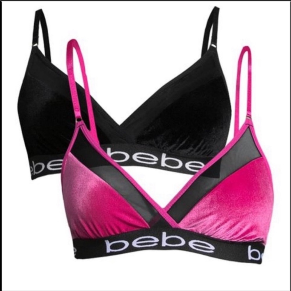 Size S  2 for the price of One BEBE Bralette’s